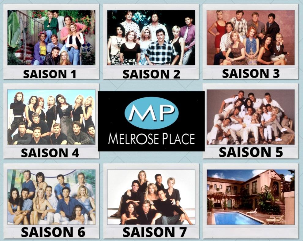 Melrose Place - Photos de groupe des 7 saisons
